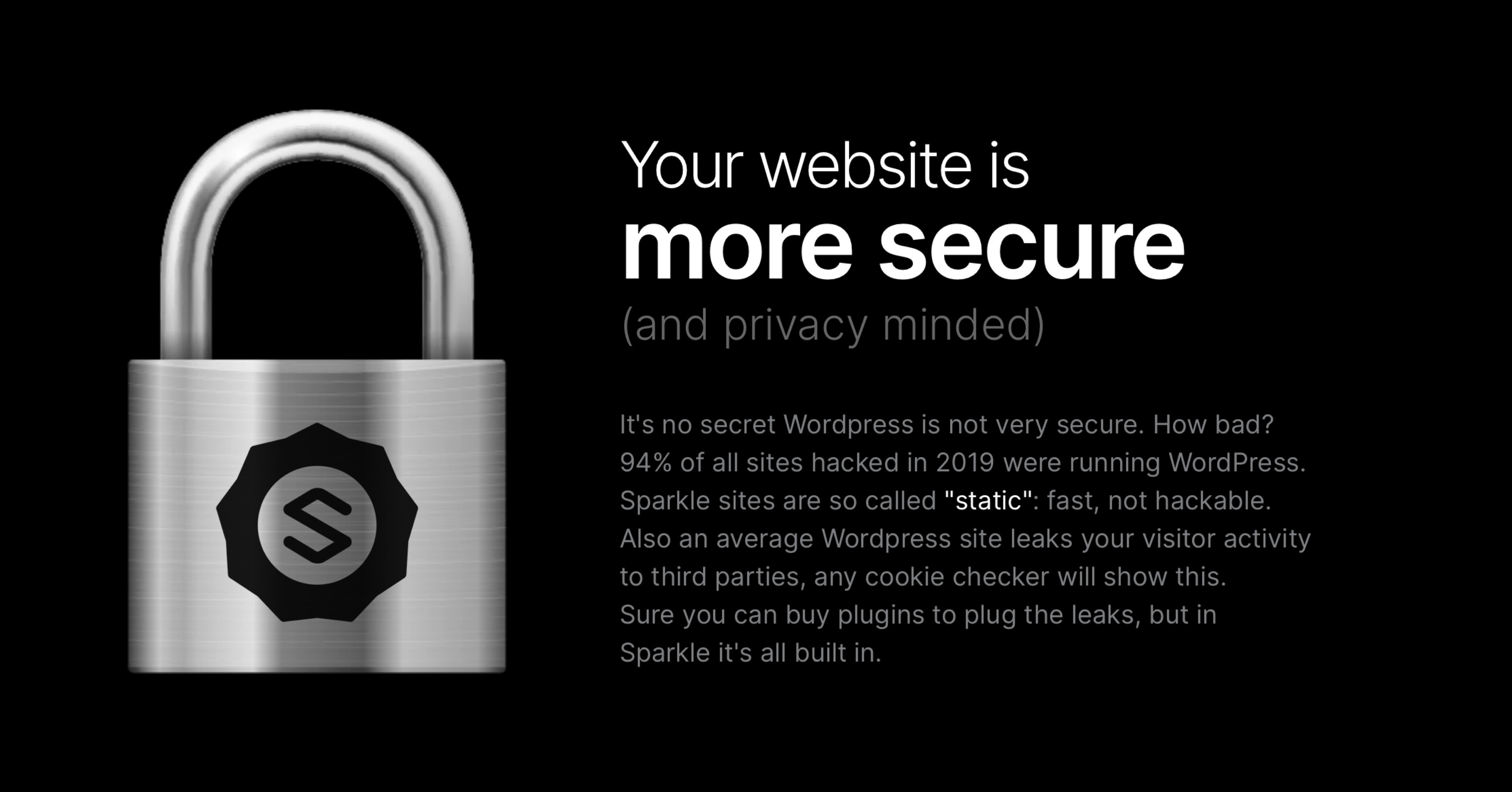 Be safe and secure with us.